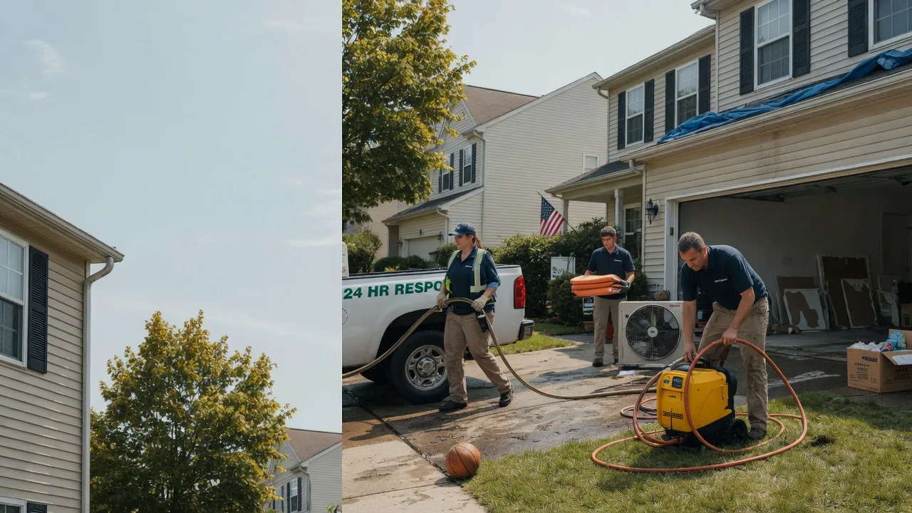 Emergency Water Damage Restoration in Bunker Hill, WV near me
